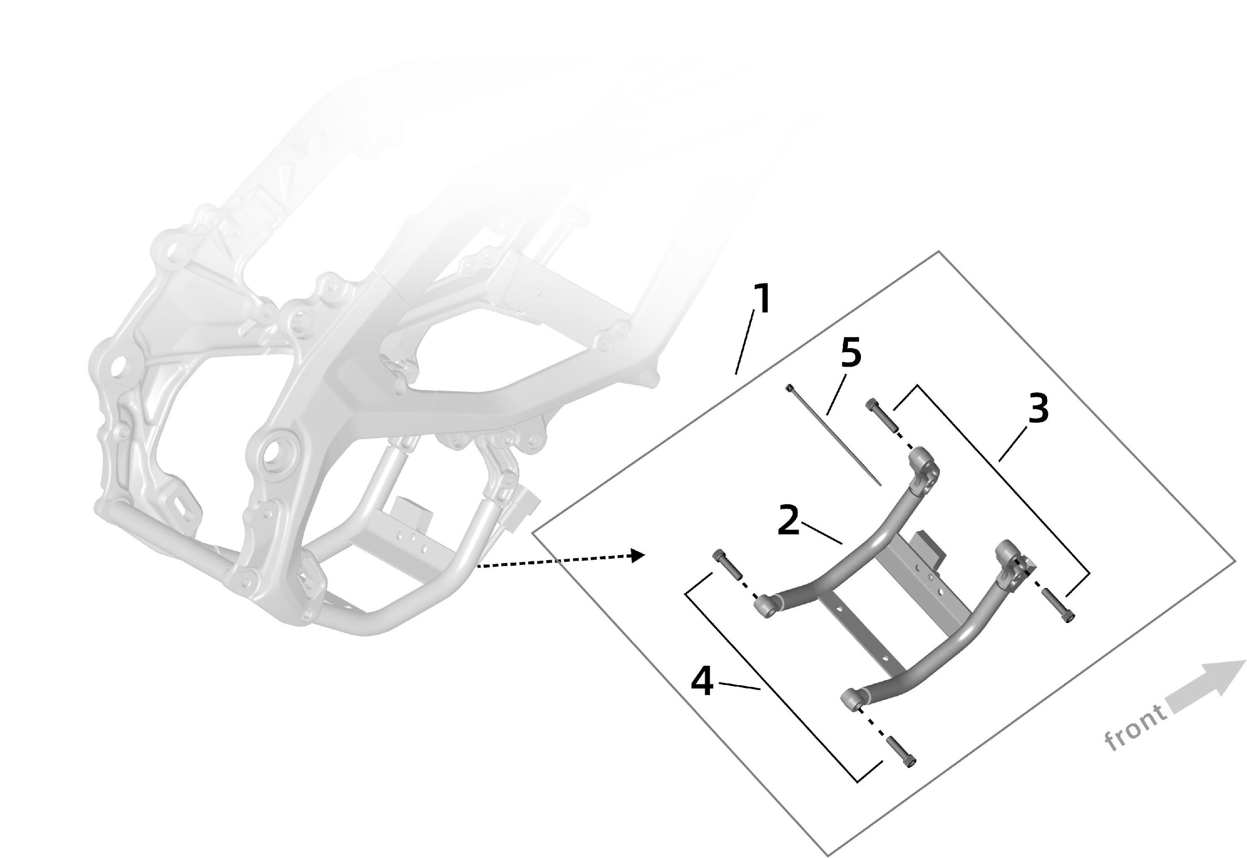 16.5.Нижний опорный кронштейн рамы