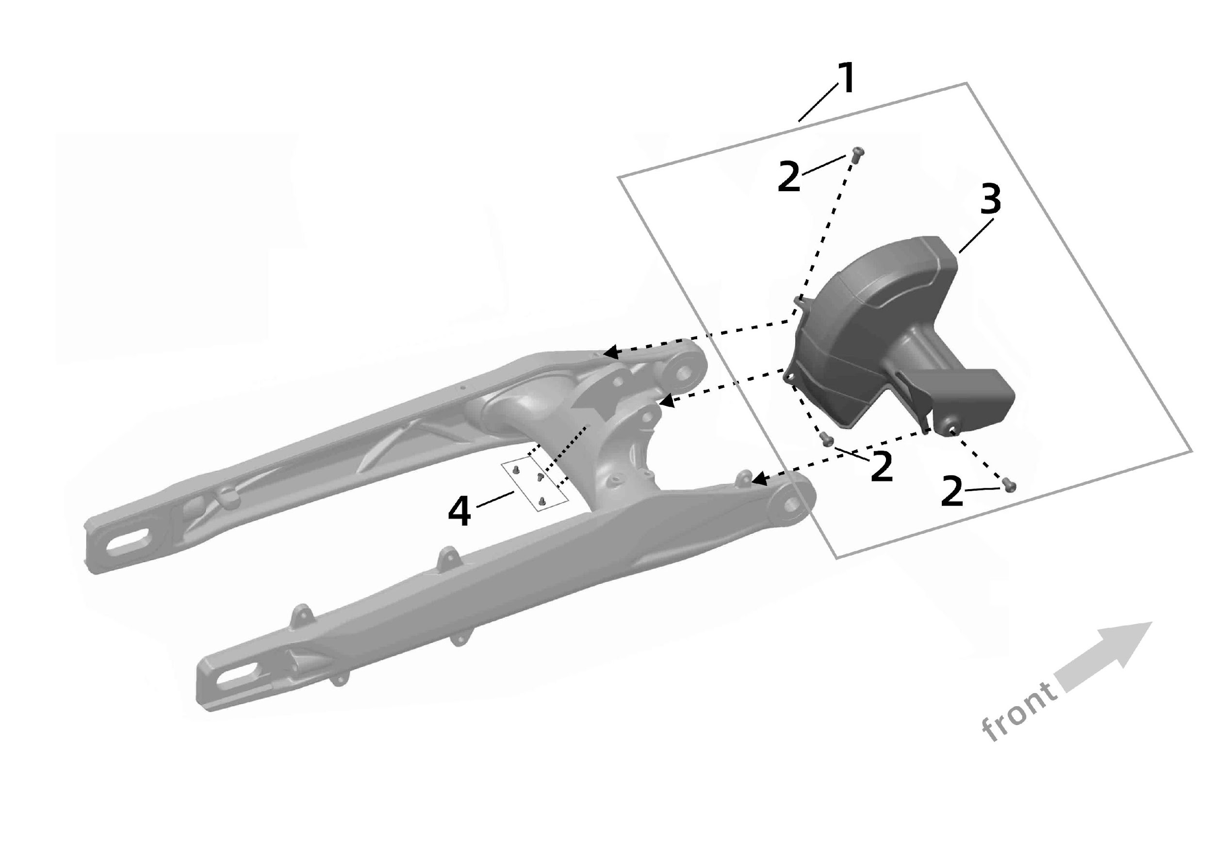 25.4. Защитный кожух промежуточного вала