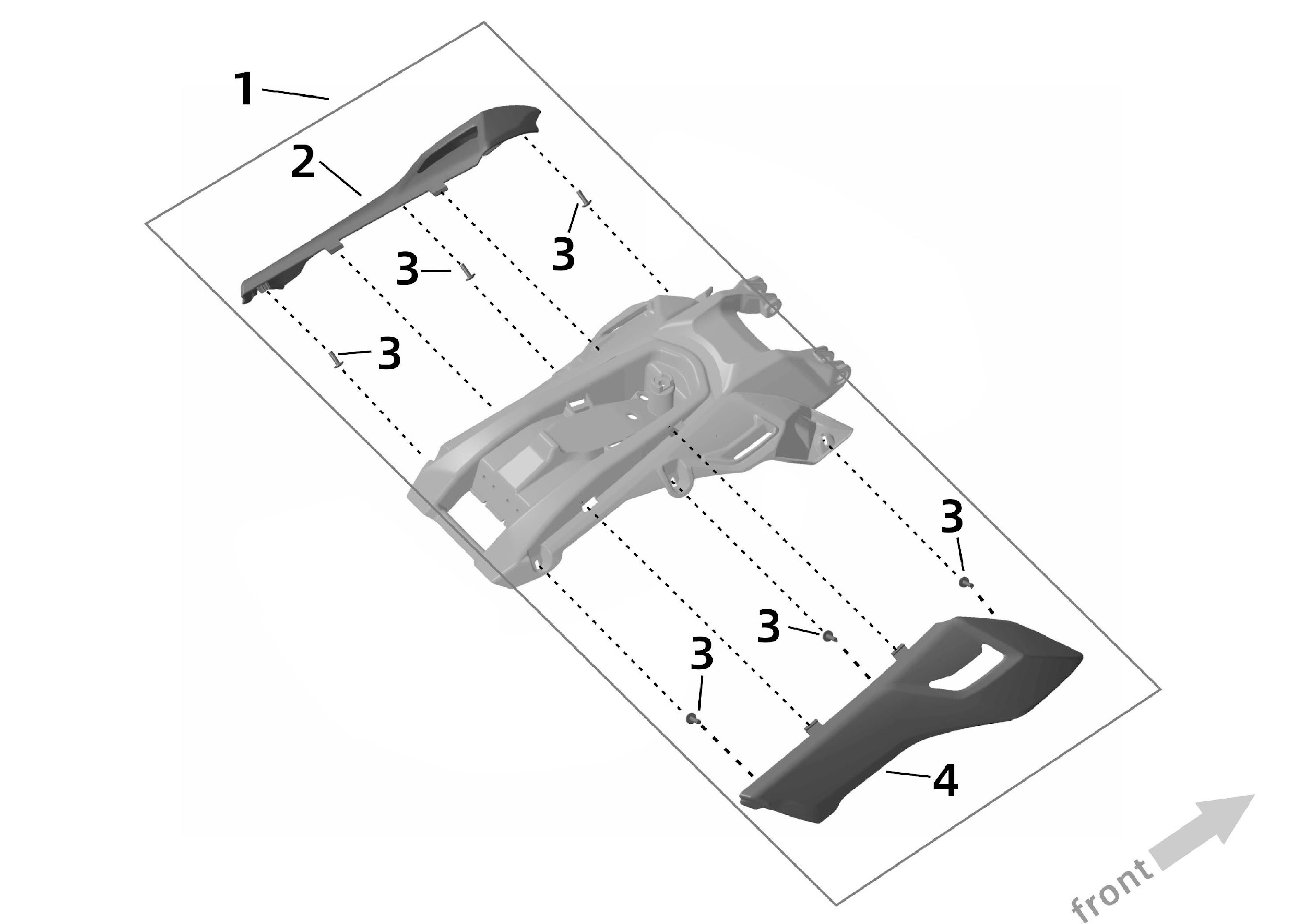 25.16. Крышка аккумуляторного отсека