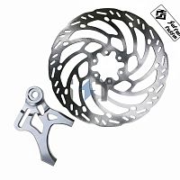 Диск тормозной задний 220мм kke с кронштейном комплект SUR-RON Light Bee