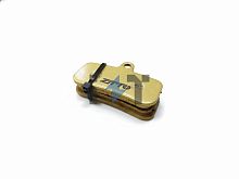 Колодки тормозные металлизированные, жесткие SUR-RON Light bee