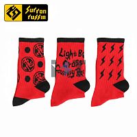 Носки черно-красные SUR-RON