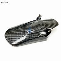 Защита заднего амортизатора жесткий пластик под карбон SUR-RON Light bee