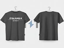 Футболка серая l TALARIA