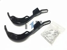 Защита рук черная алюминиевая правая