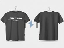 Футболка серая m TALARIA