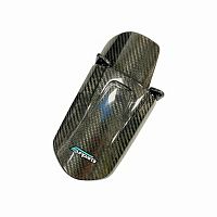 Защита заднего амортизатора жесткий пластик карбон SUR-RON Light bee